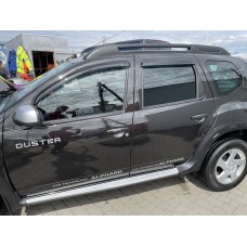 Дефлекторы окон (ветровики) Renault Duster I 2010-2018 HIC