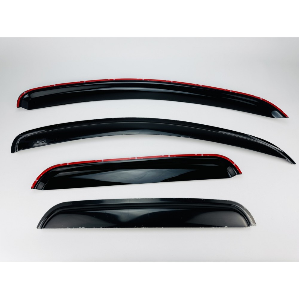 Дефлекторы окон (ветровики) Renault Duster I 2010-2018 HIC