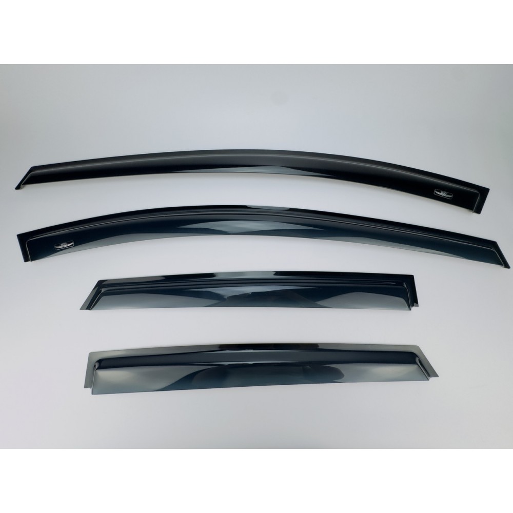 Дефлектори вікон (вітровики) Seat Leon 2012-2020 HIC