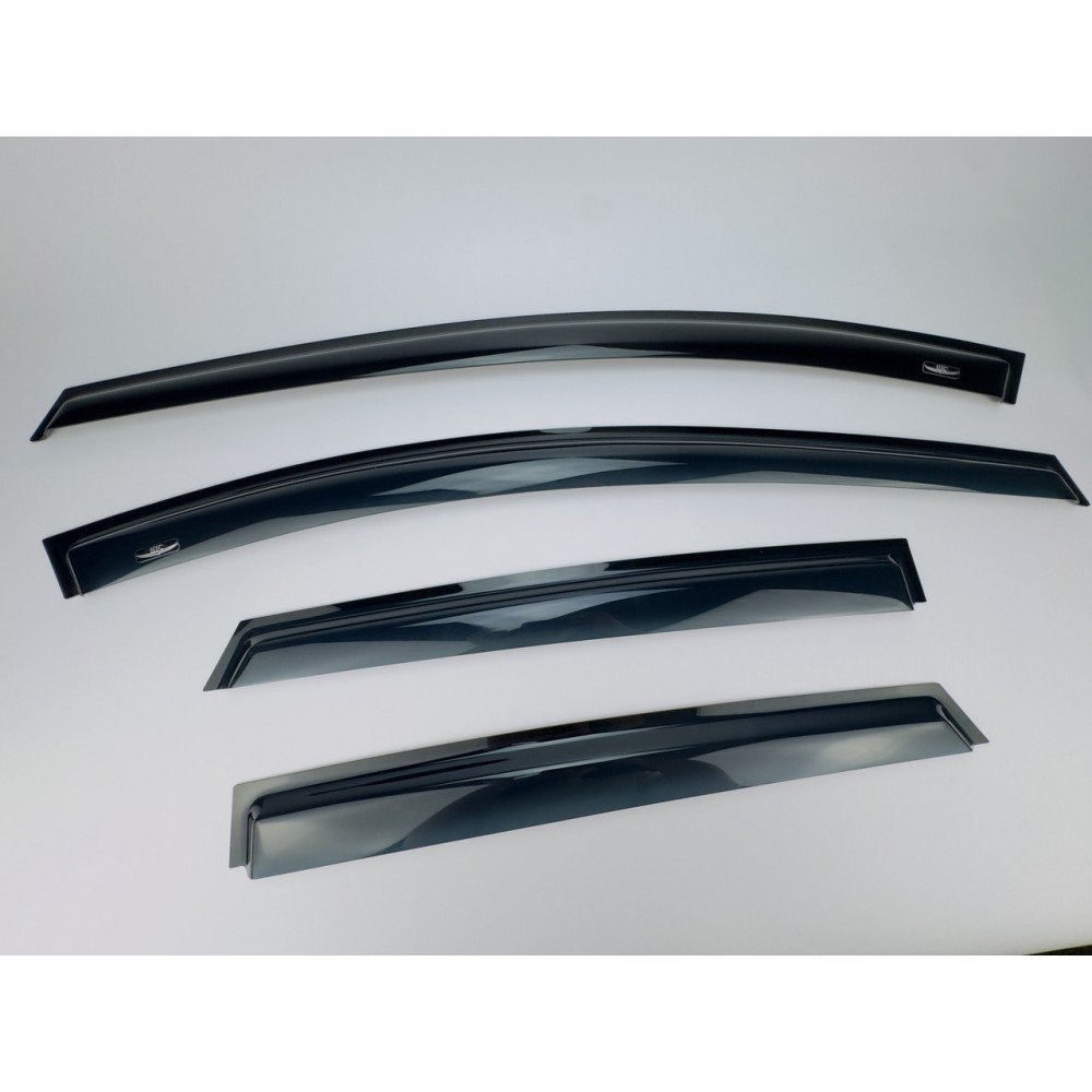 Дефлектори вікон (вітровики) Seat Leon 2012-2020 HIC