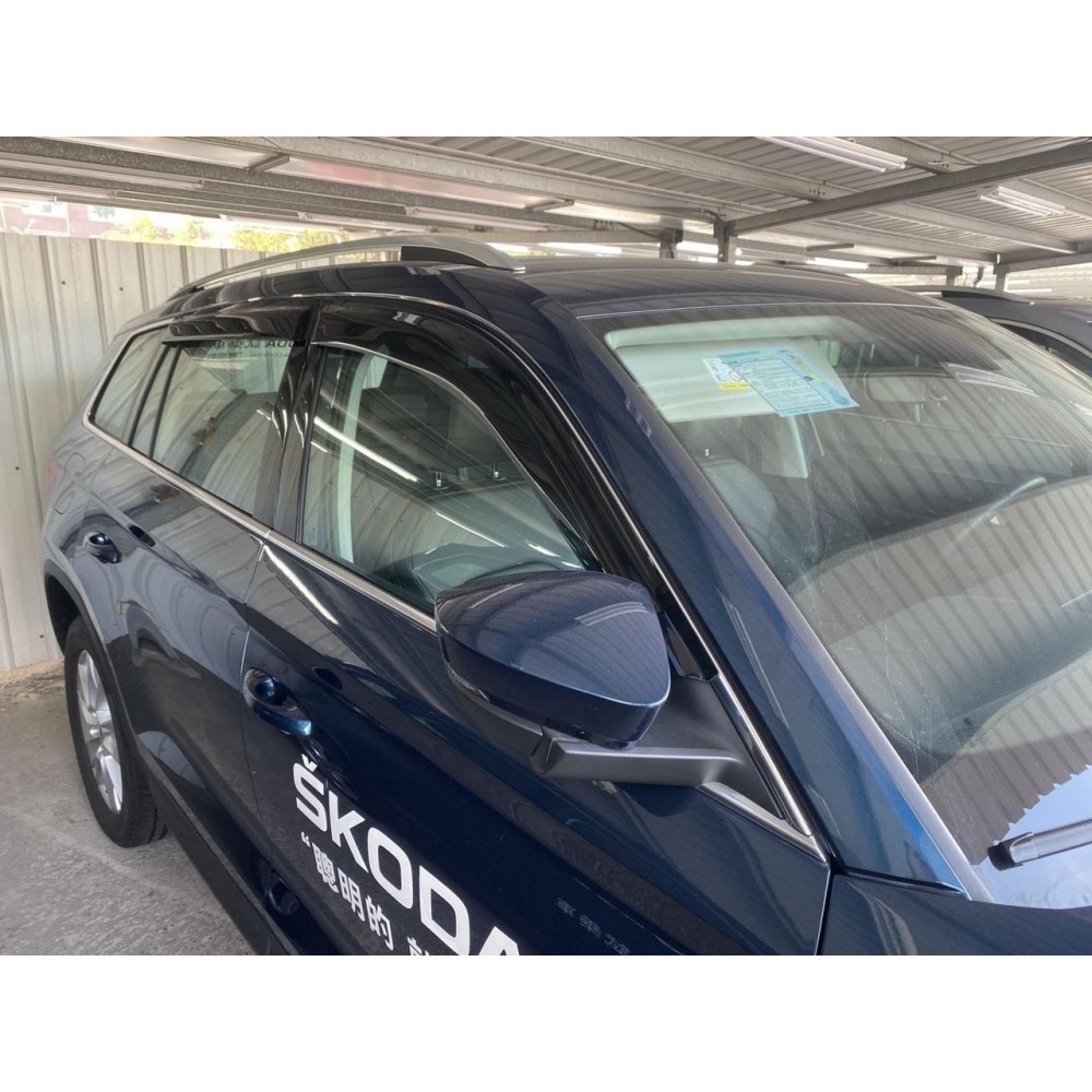 Дефлектори вікон (вітровики) Skoda Kodiaq 2016+ HIC