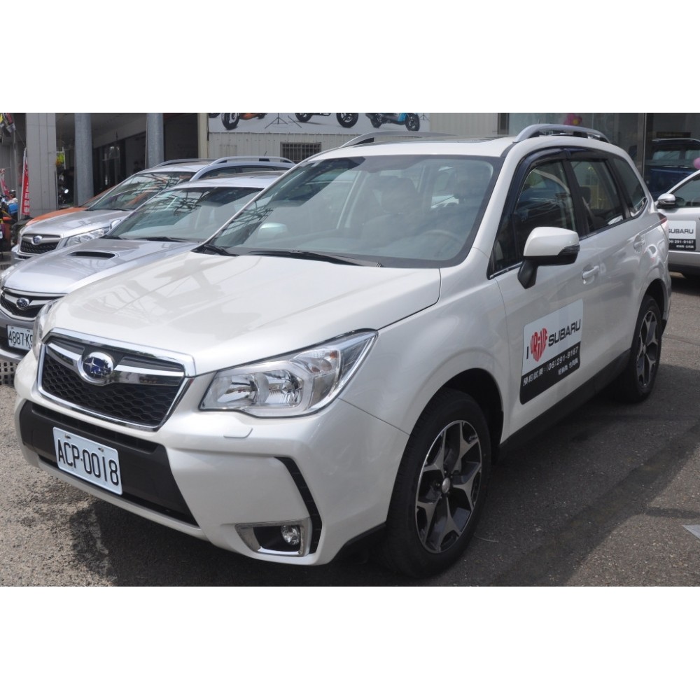 Дефлектори вікон (вітровики) Subaru Forester 2013-2018 HIC