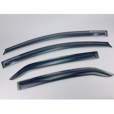 Дефлекторы окон (ветровики) Toyota Yaris 2006-2011 Sedan HIC