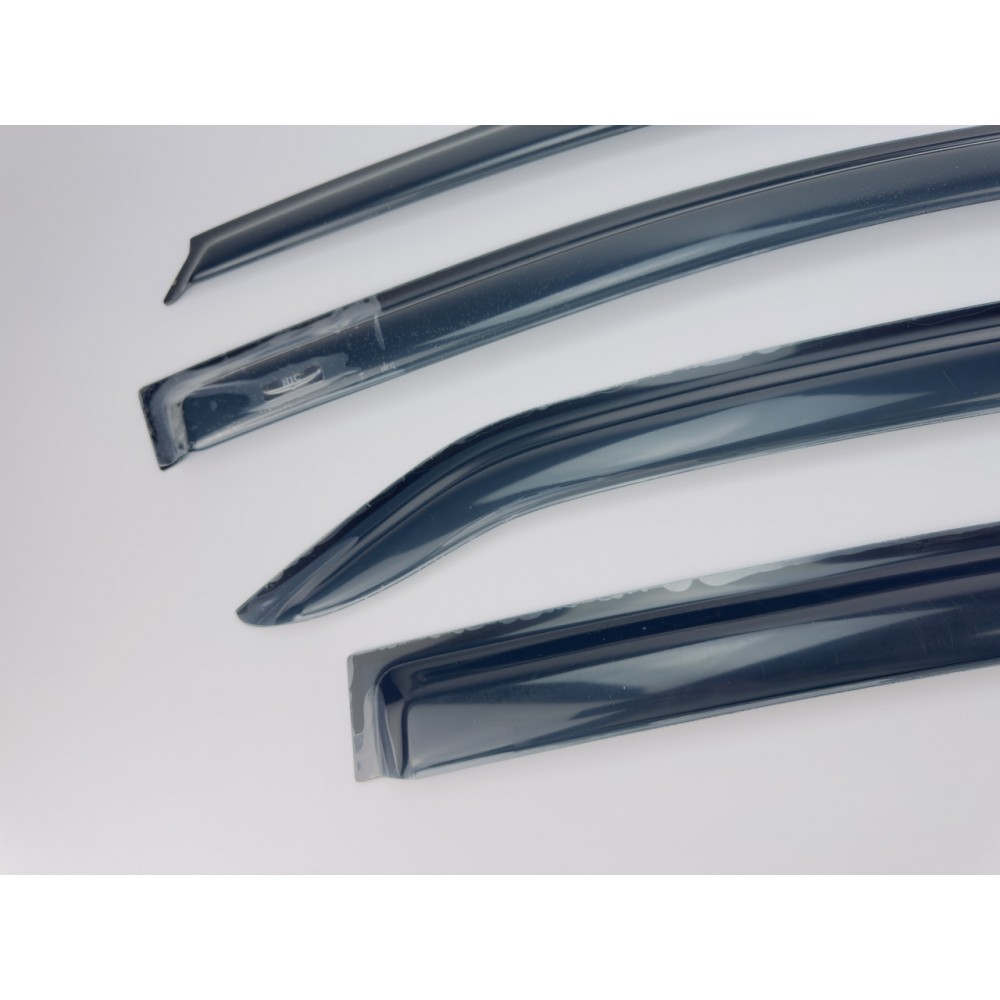 Дефлекторы окон (ветровики) Toyota Yaris 2006-2011 Sedan HIC