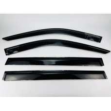 Дефлекторы окон (ветровики) Toyota Highlander 2020+ HIC