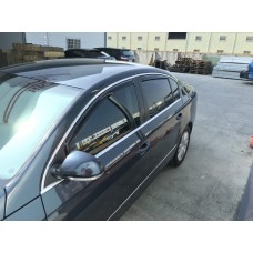 Дефлектори вікон (вітровики) Volkswagen Passat B6/B7 2005-2015 Sedan (вставные) HIC