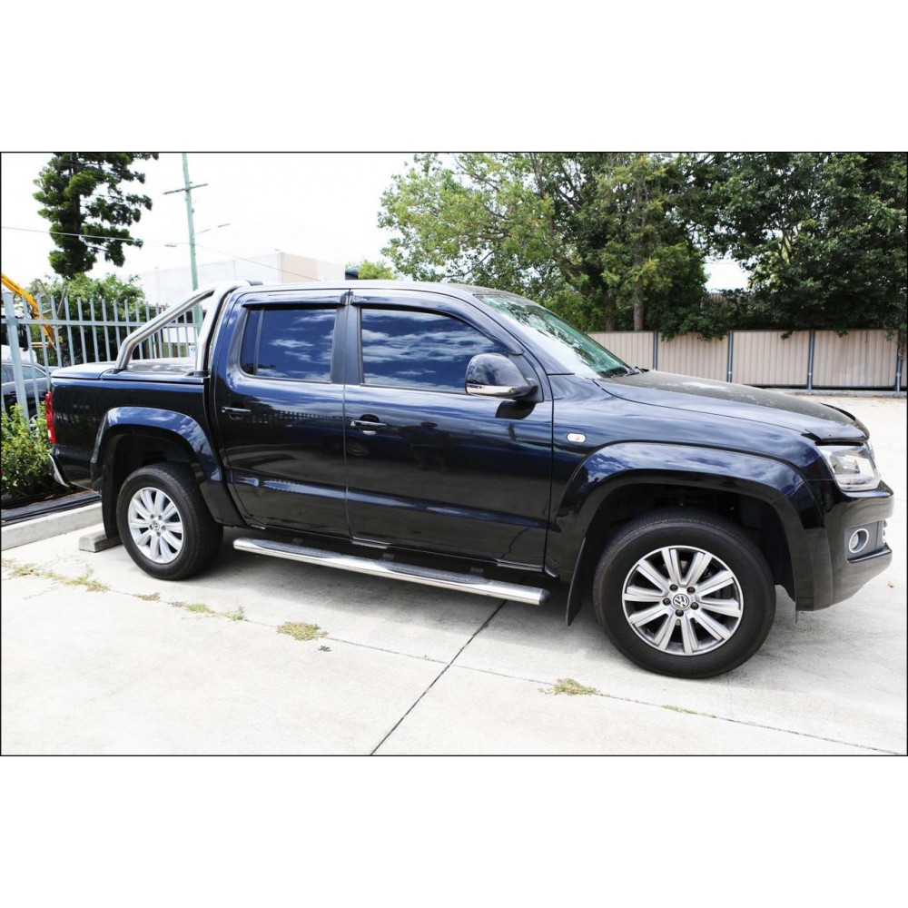 Дефлектори вікон (вітровики) Volkswagen Amarok 2009-2022 HIC