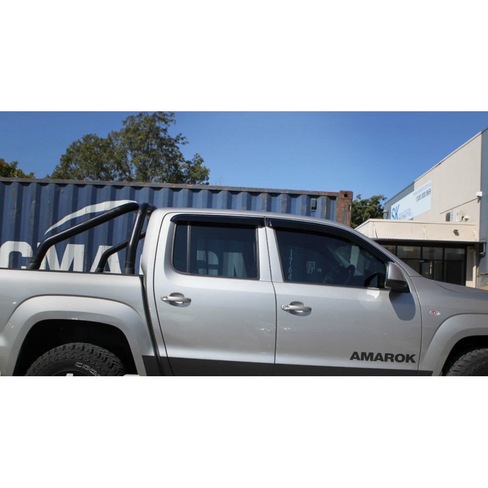 Дефлектори вікон (вітровики) Volkswagen Amarok 2009-2022 HIC