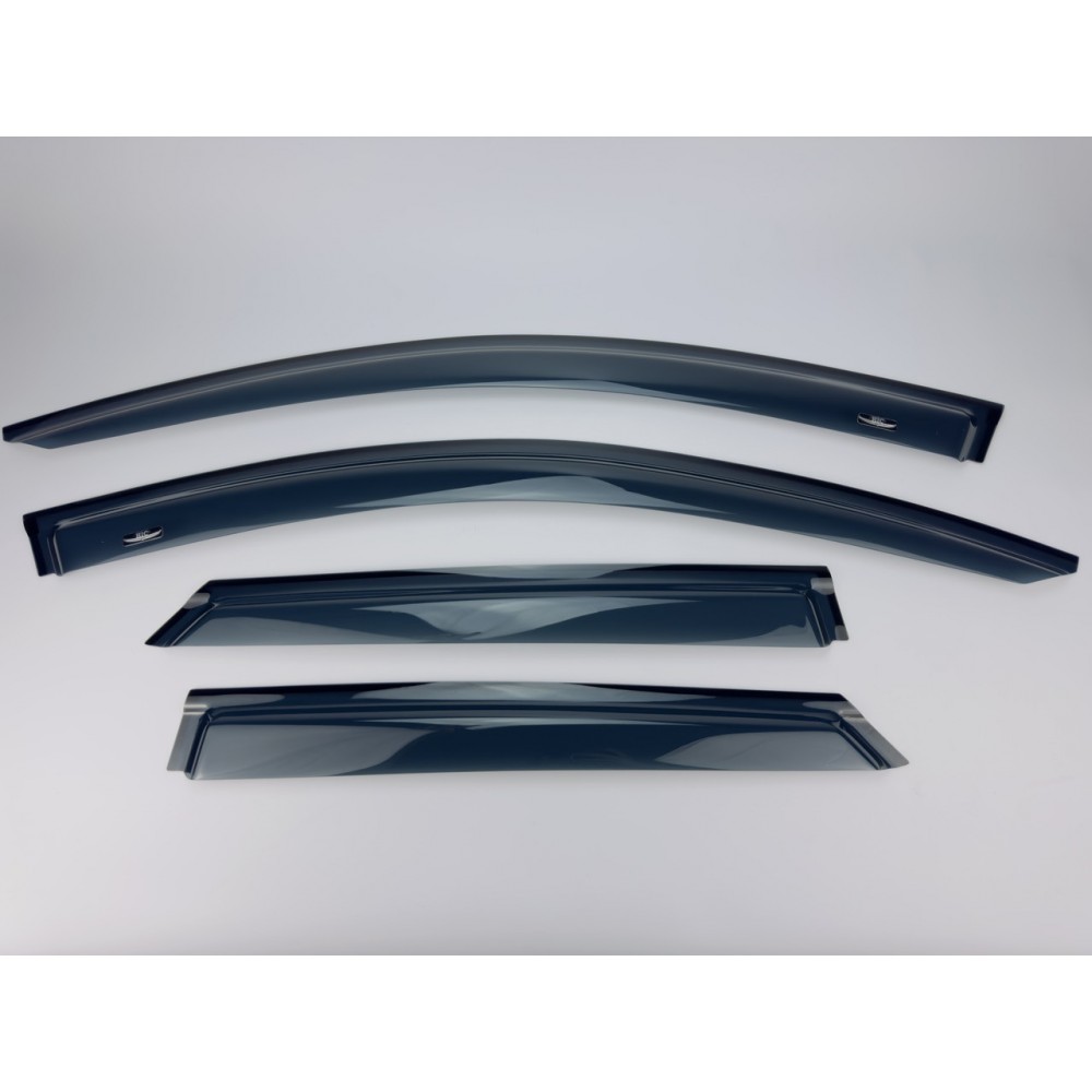 Дефлекторы окон (ветровики) Volkswagen T-Roc 2017+ HIC