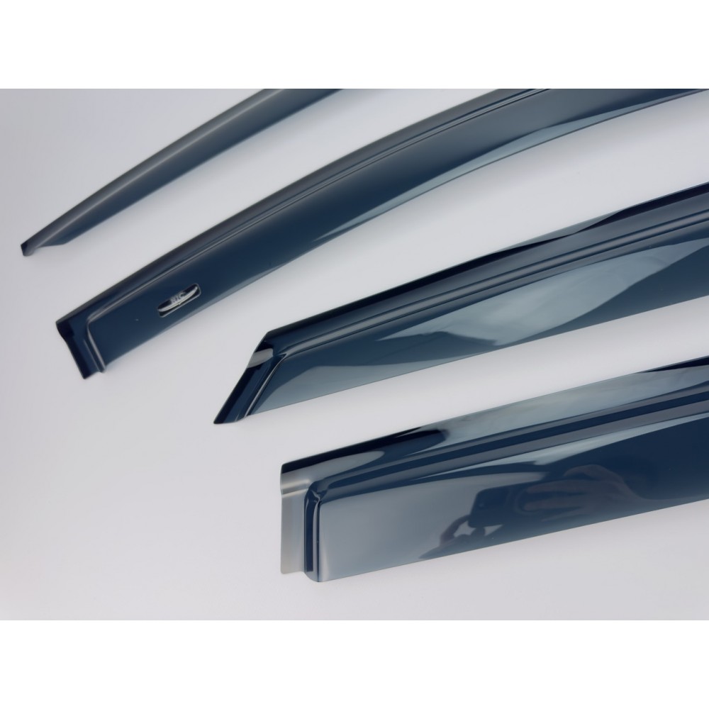 Дефлекторы окон (ветровики) Volkswagen T-Roc 2017+ HIC