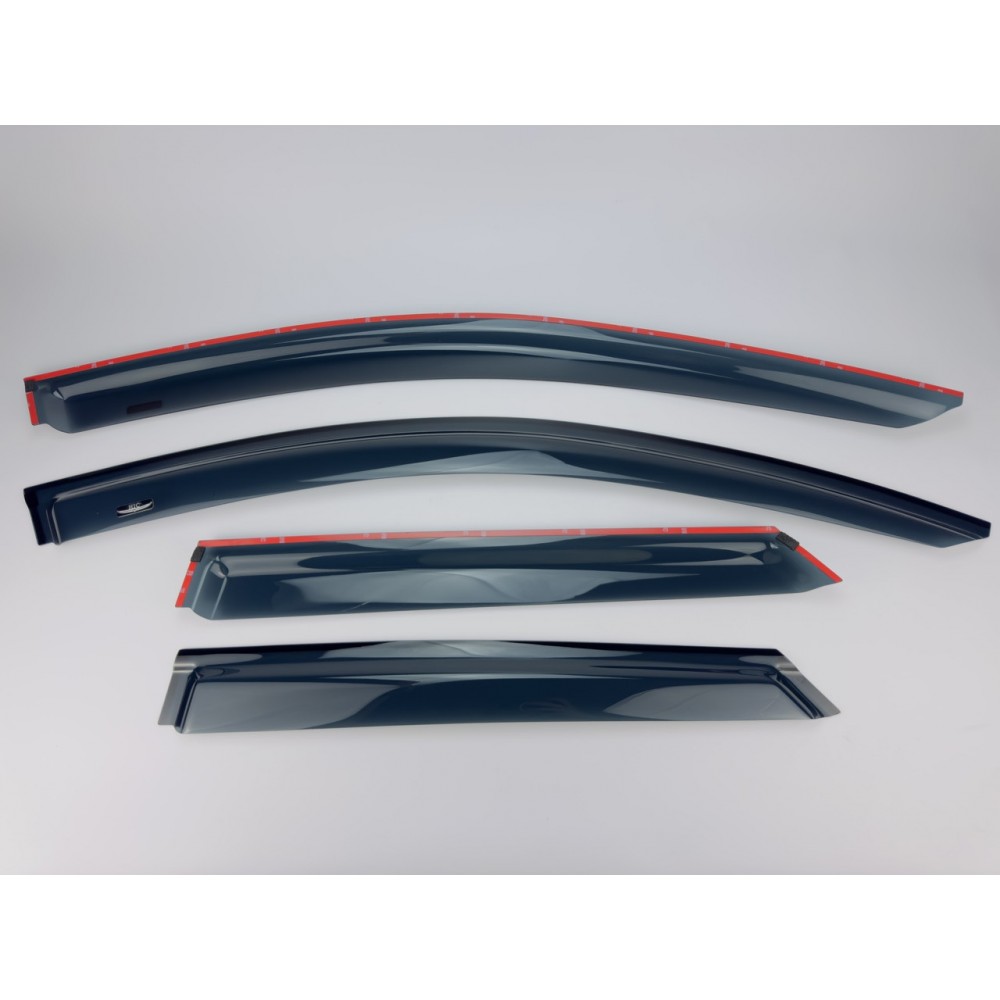 Дефлекторы окон (ветровики) Volkswagen T-Roc 2017+ HIC