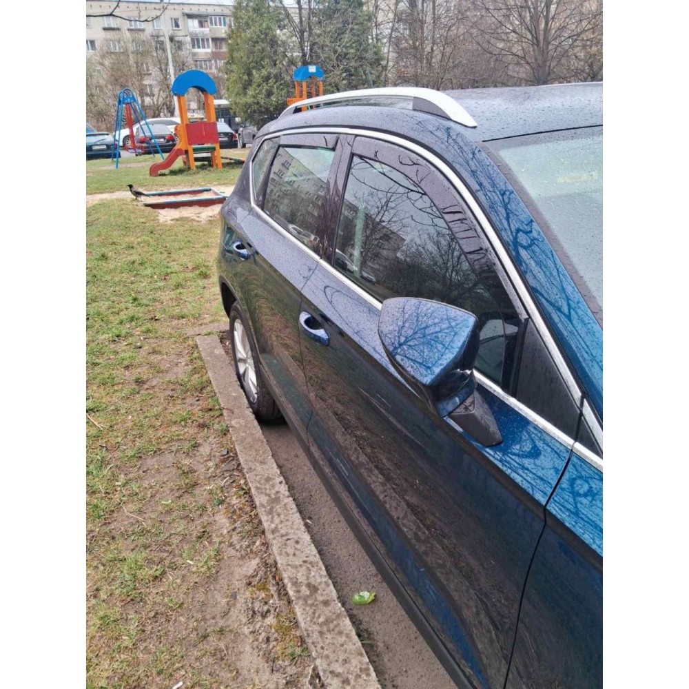 Дефлектори вікон (вітровики) Seat Ateca 2016+/ CUPRA ATECA 5d 2018+ Heko