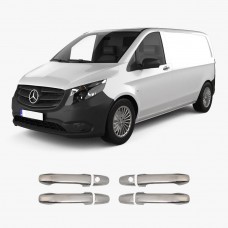 Накладки на ручки Mercedes Vito W447 2014- , 4шт (TAN24)