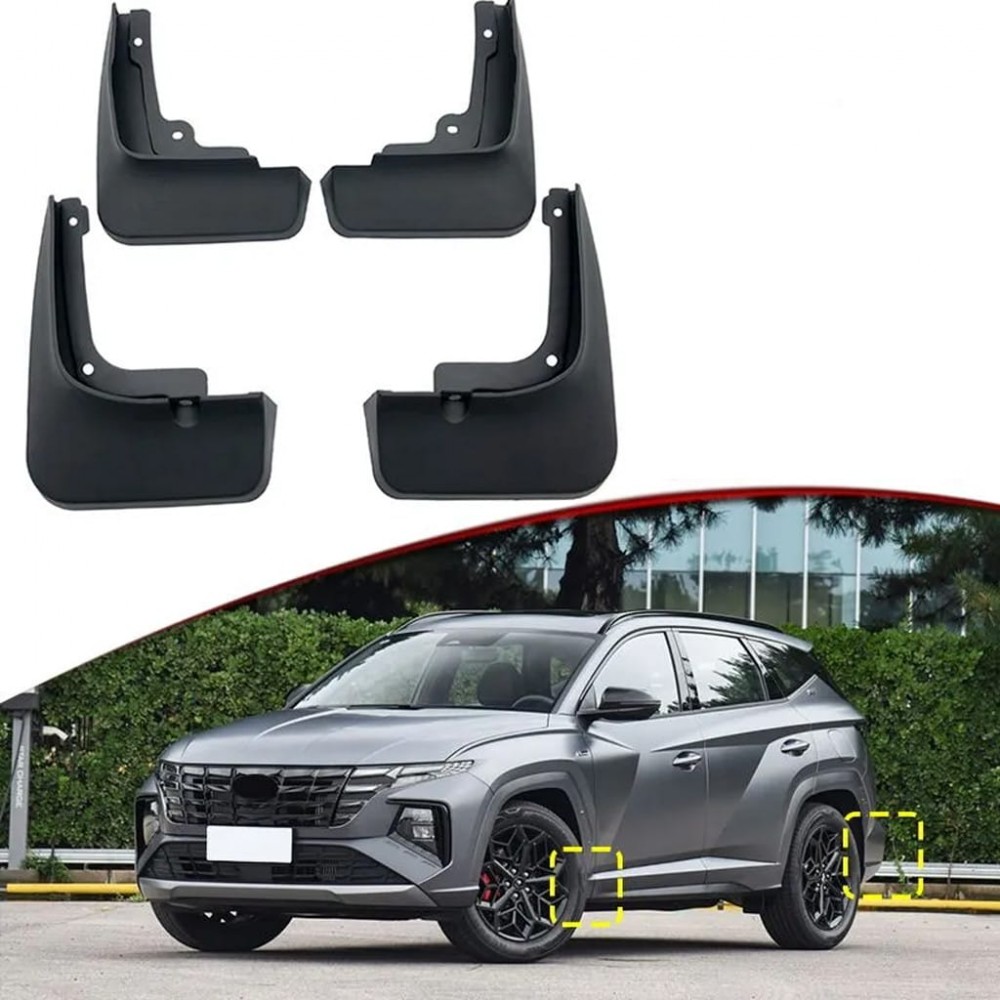 Брызговики  Hyundai TUCSON L 2021+ (короткая база)
