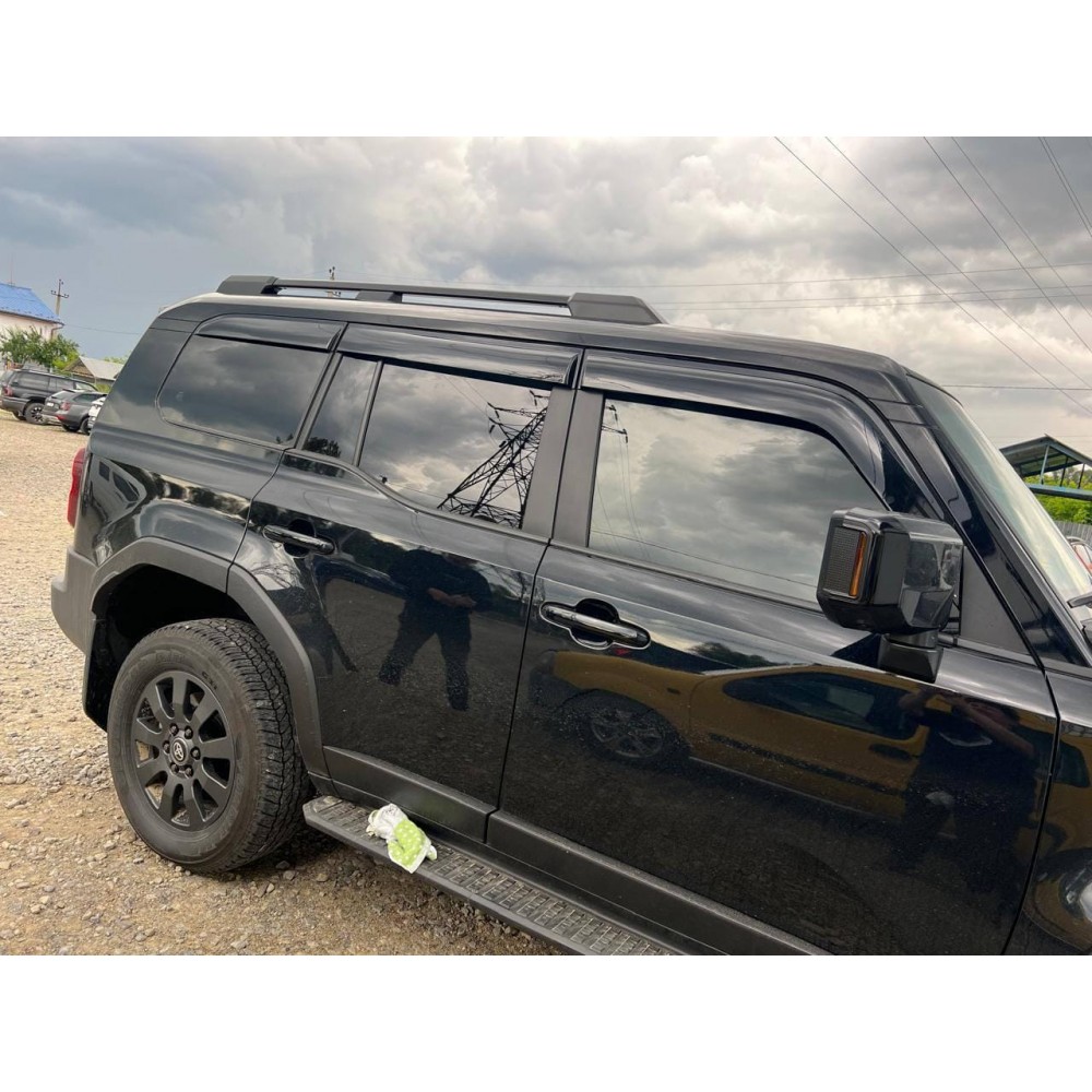 Дефлектори вікон (вітровики) для Toyota LAND CRUISER PRADO J250/ GX 6ШТ. 2024+ (HAWK)