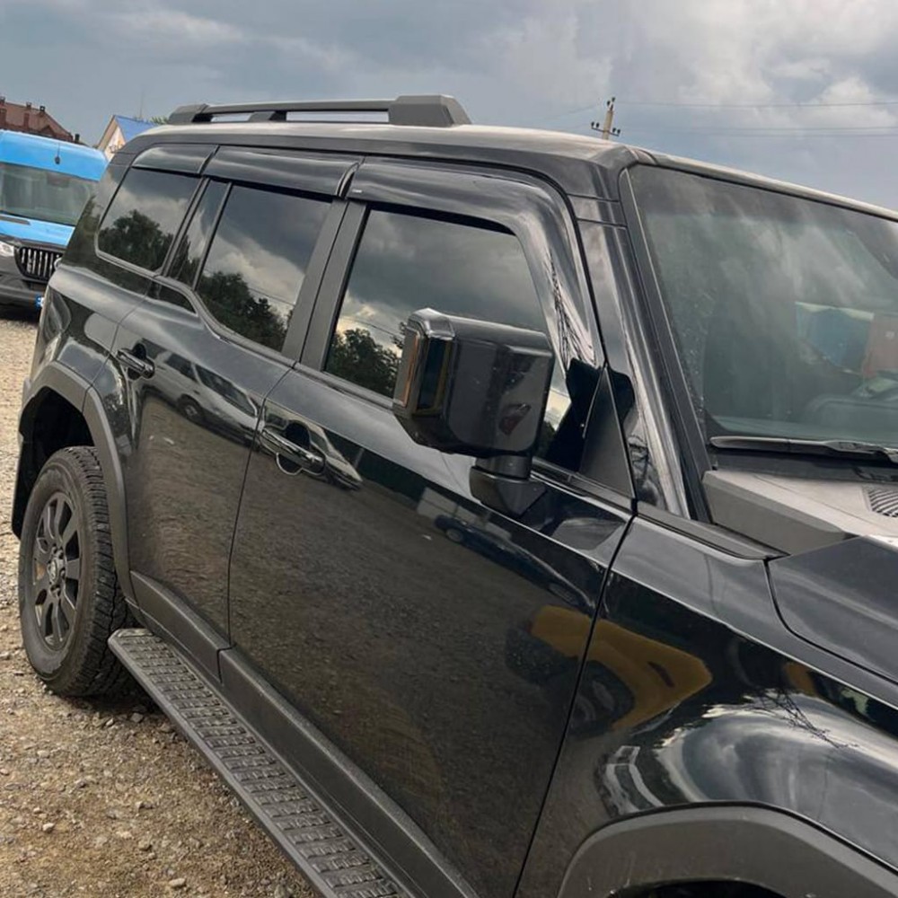 Дефлектори вікон (вітровики) для Toyota LAND CRUISER PRADO J250/ GX 6ШТ. 2024+ (HAWK)