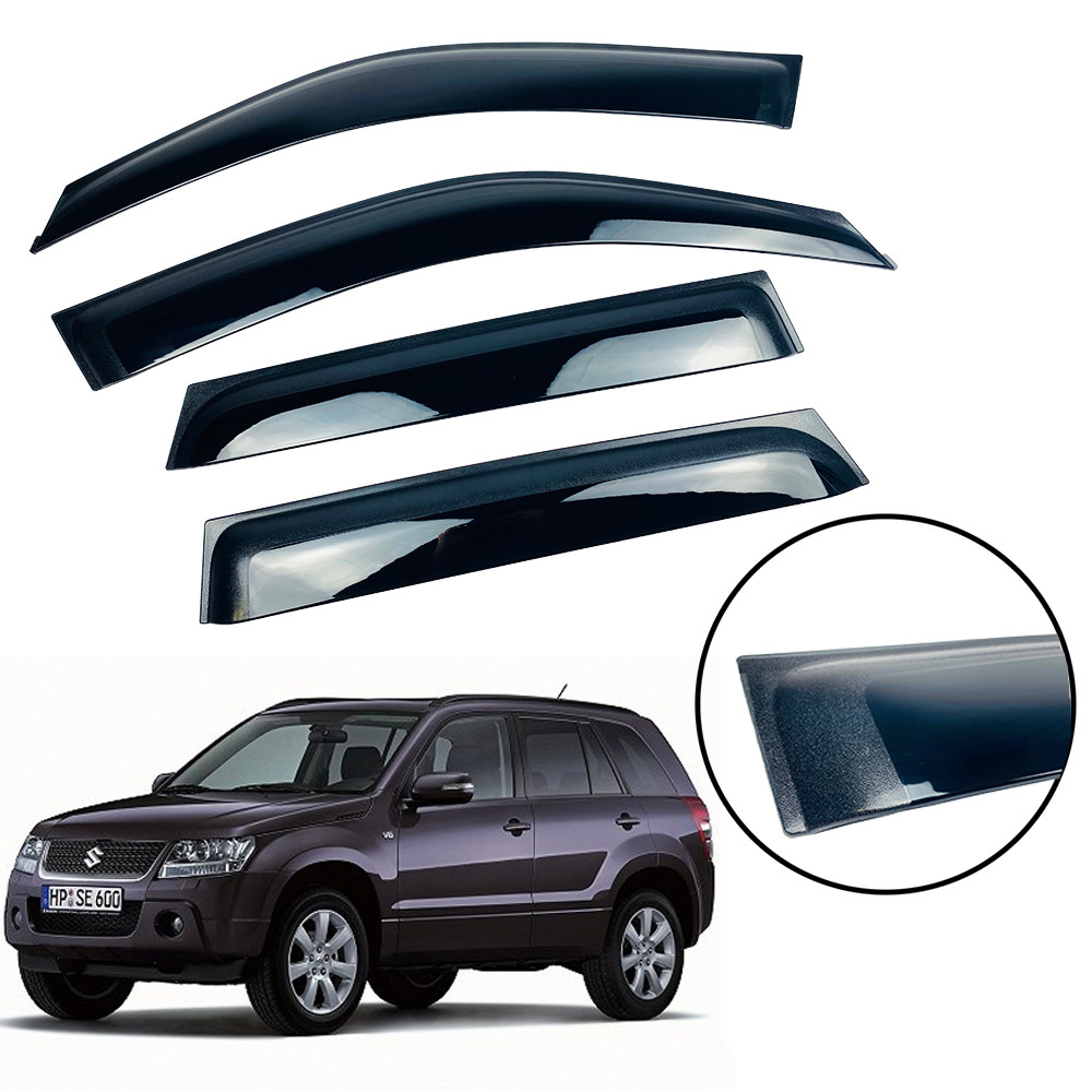 Дефлекторы окон (ветровики) для Suzuki Grand Vitara 2005-2015 4D  (HAWK)