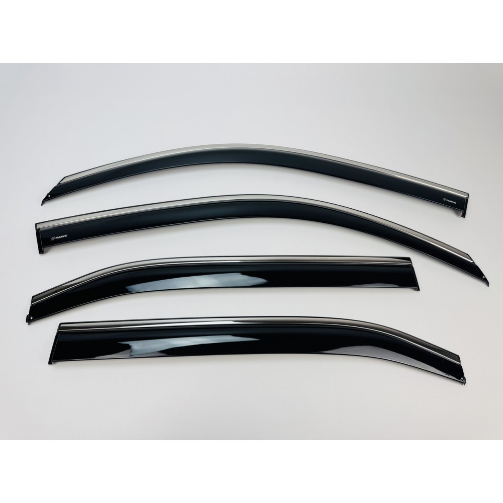 Дефлектори вікон (вітровики) для HONDA VEZEL / HR-V / XR-V 2022- (European /Asia Version)  (HAWK)
