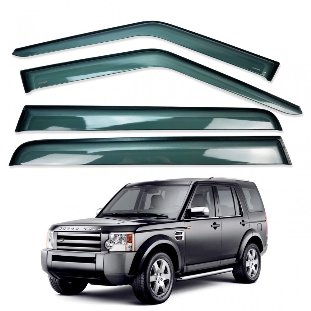 Дефлекторы окон (ветровики) для Land Rover Range Rover DISCOVERY 3 / 4  (HAWK)