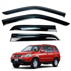 Дефлекторы окон (ветровики) для Honda CR-V 2001-2006  (HAWK)