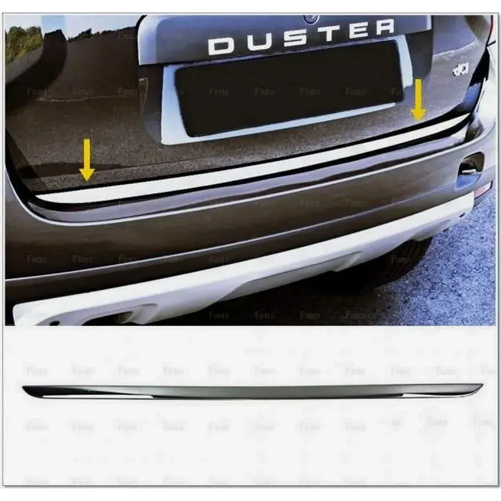 Кромка багажника для Renault Duster 2010-2017 (TAN24) 