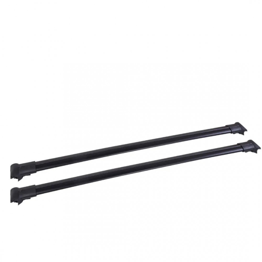 Поперечки на рейлінги (137 см) Чорний хром STF