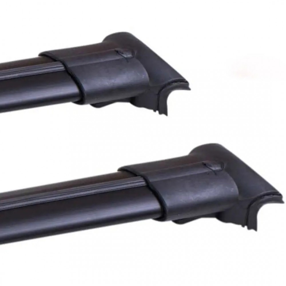 Поперечки на рейлінги (137 см) Чорний хром STF