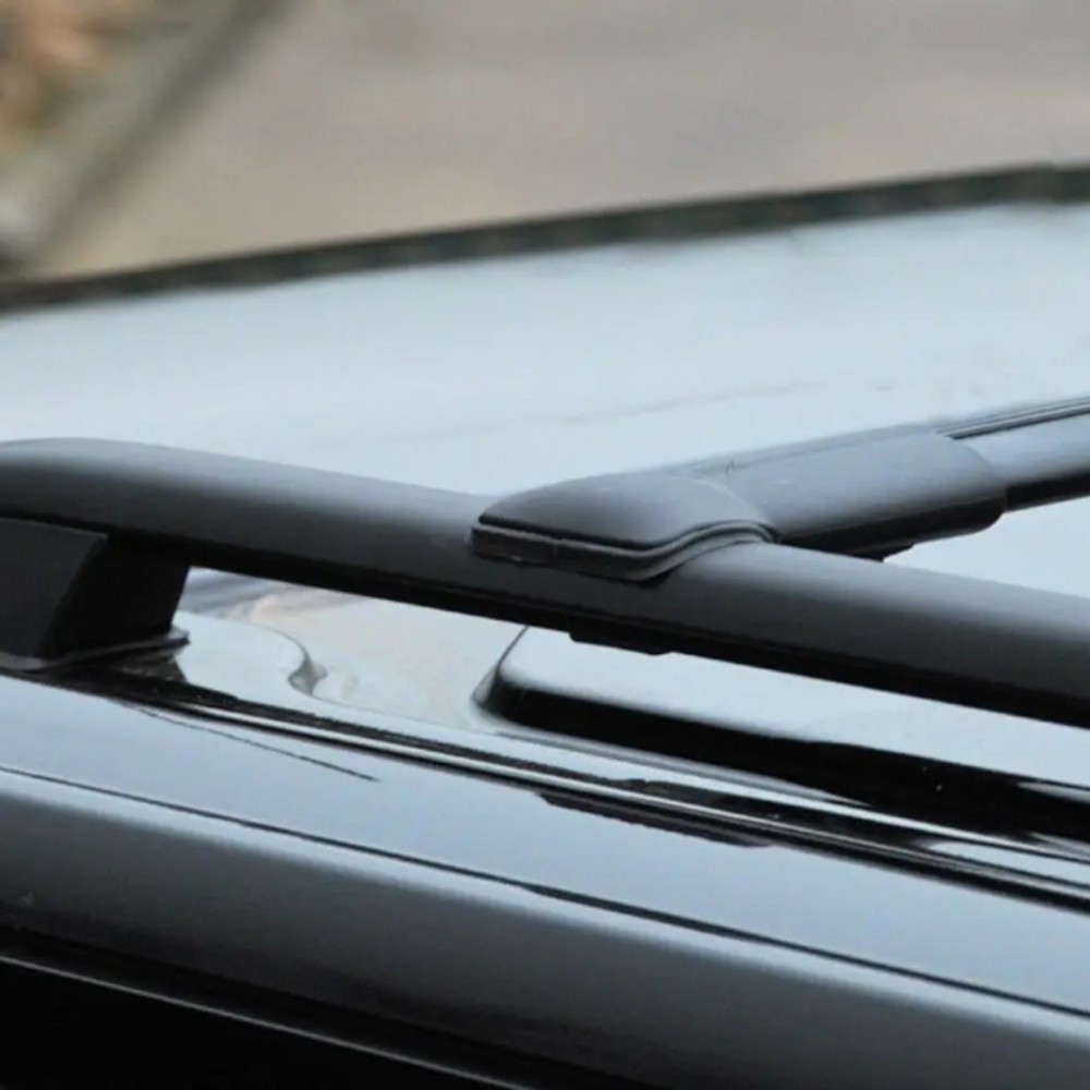 Поперечки на рейлінги (137 см) Чорний хром STF