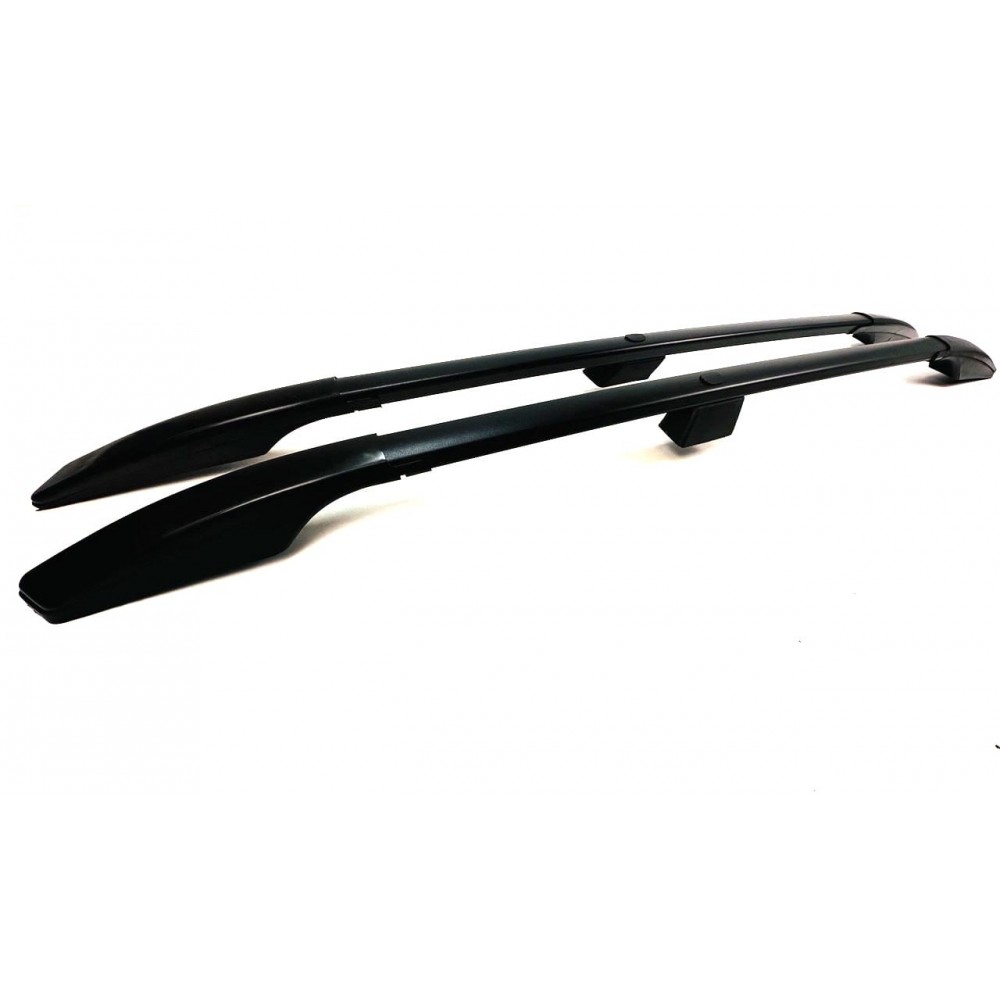 Рейлинги (черные) для Peugeot Partner 1998-2007 OLD (КЛЕЙ) (Турция) STF