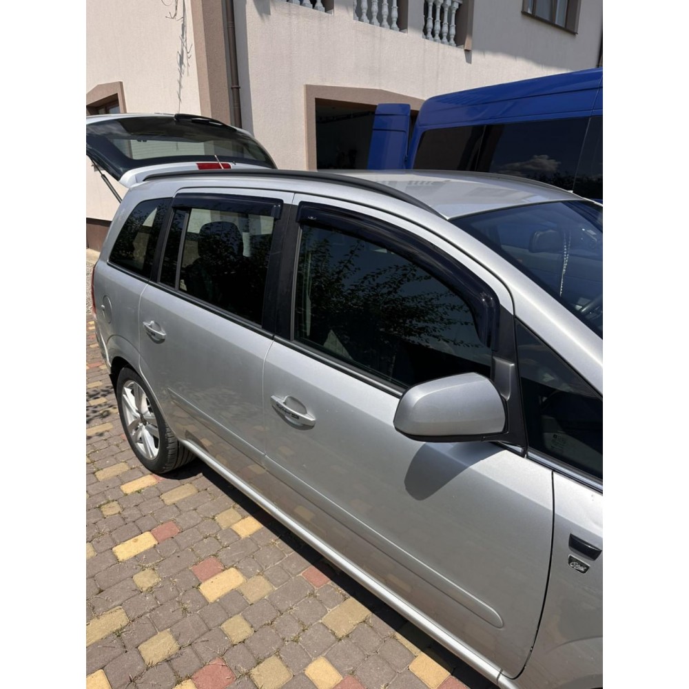 Дефлекторы окон (ветровики) Opel Zafira B 2005-2012 HIC