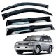 Дефлектори вікон (вітровики) для Toyota LC 100 / LEXUS LX 470 2003-2007  (HAWK)