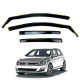 Дефлектори вікон (вітровики) для Volkswagen GOLF 7 2012-2021 ВСТАВНІ HTB  (HAWK)