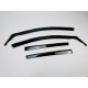 Дефлектори вікон (вітровики) для Volkswagen GOLF 7 2012-2021 ВСТАВНІ HTB  (HAWK)