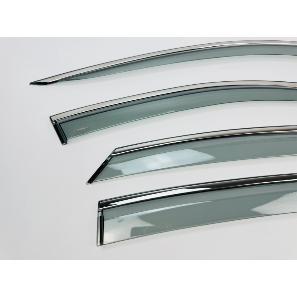 Дефлекторы окон (ветровики) для HONDA e:NP2 / e:NS2 2024- (HAWK)