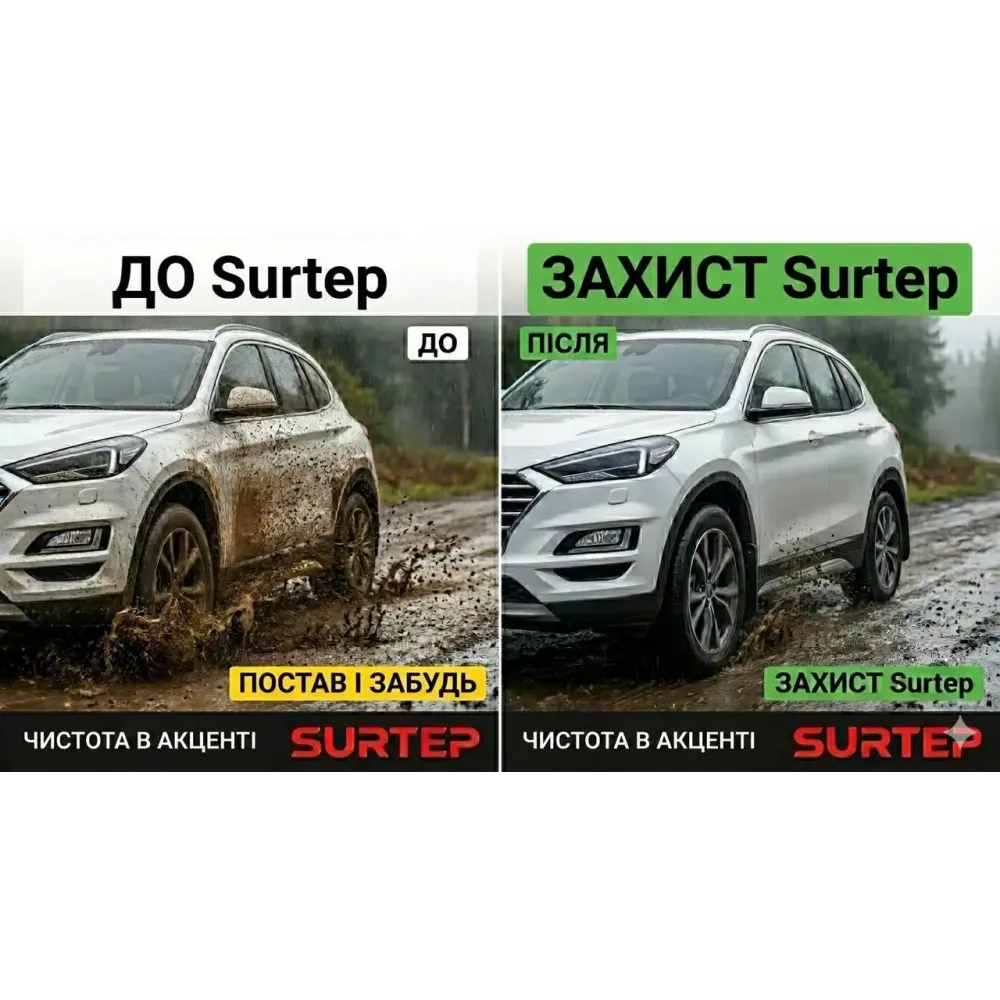 Бризковики для Audi Q3 2011-2015