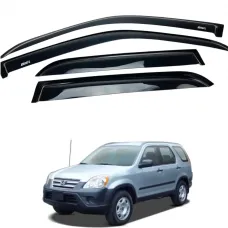 Дефлекторы окон (ветровики) для  Honda CR-V 2002-2006 накладные (DEFL)