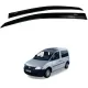Дефлекторы окон (ветровики) до Volkswagen CADDY 2D 2004-2015 Sport style (Defl)