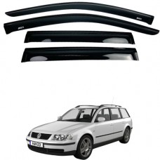 Дефлекторы окон (ветровики) для Volkswagen Passat B5 1996-2005 combi 4шт (Defl Lux)