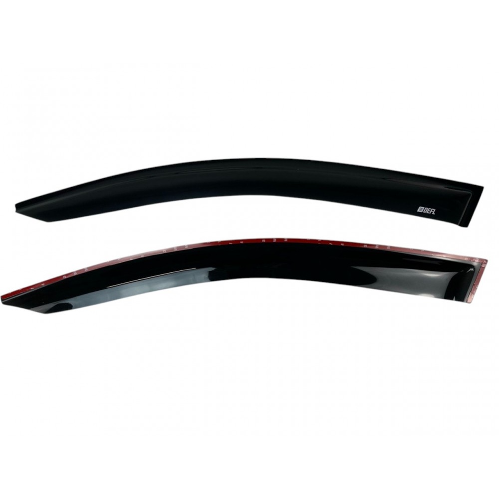 Дефлектори вікон (вітровики) до Volkswagen  Caddy 3/4 2004-2020 2шт (Defl Lux)