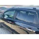 Дефлектори вікон (вітровики) для Nissan Qashqai I 2006-2014 з нерж.хром полоскою (HAWK)