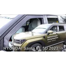 Ветровики Hyundai  Santa Fe 2023+ (LSE) (Heko)