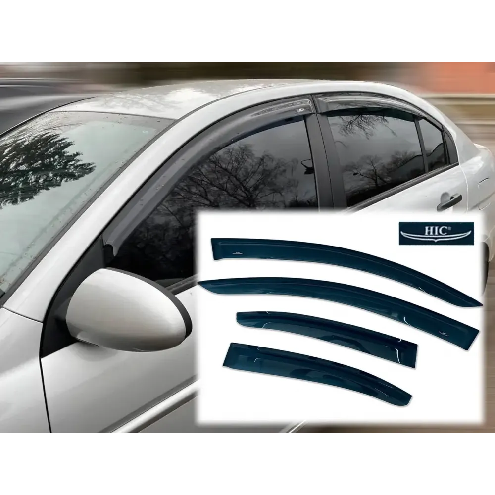 Дефлектори вікон (вітровики) Toyota Corolla 9 2001-2007 Sedan HIC