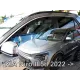 Дефлектори вікон (вітровики) Kia Niro 2022+ Heko