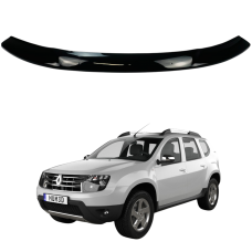 Дефлектор капота (мухобойка) для Renault DUSTER  2010-2018 (Defl)