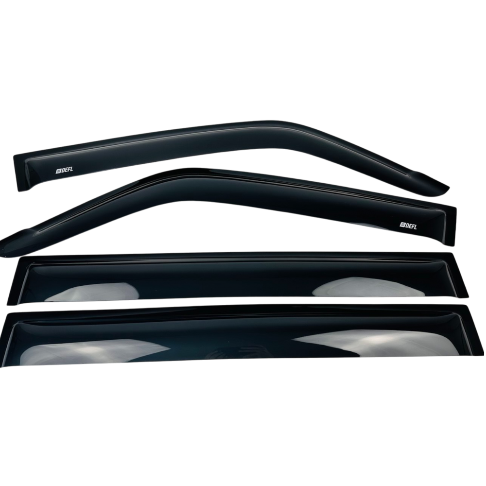 Дефлектори вікон (вітровики) до Mitsubishi Pajero III/IV 2000-2006; 2006+ накладні на скотчі (DEFL)