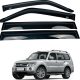 Дефлектори вікон (вітровики) до Mitsubishi Pajero III/IV 2000-2006; 2006+ накладні на скотчі (DEFL)