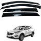 Дефлекторы окон (ветровики) для  SANTA FE 2012-2018 накладные (DEFL)