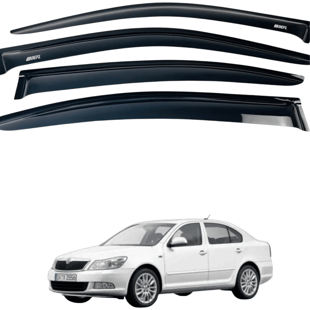 Дефлектори вікон (вітровики) до Skoda OCTAVIA A-5 2004-2013 (Defl)
