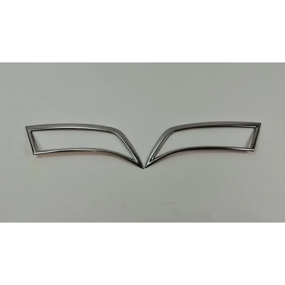 Обводка на задній диффузор для Skoda Octavia A7 2013-2019 Хром-нерж  TAN24