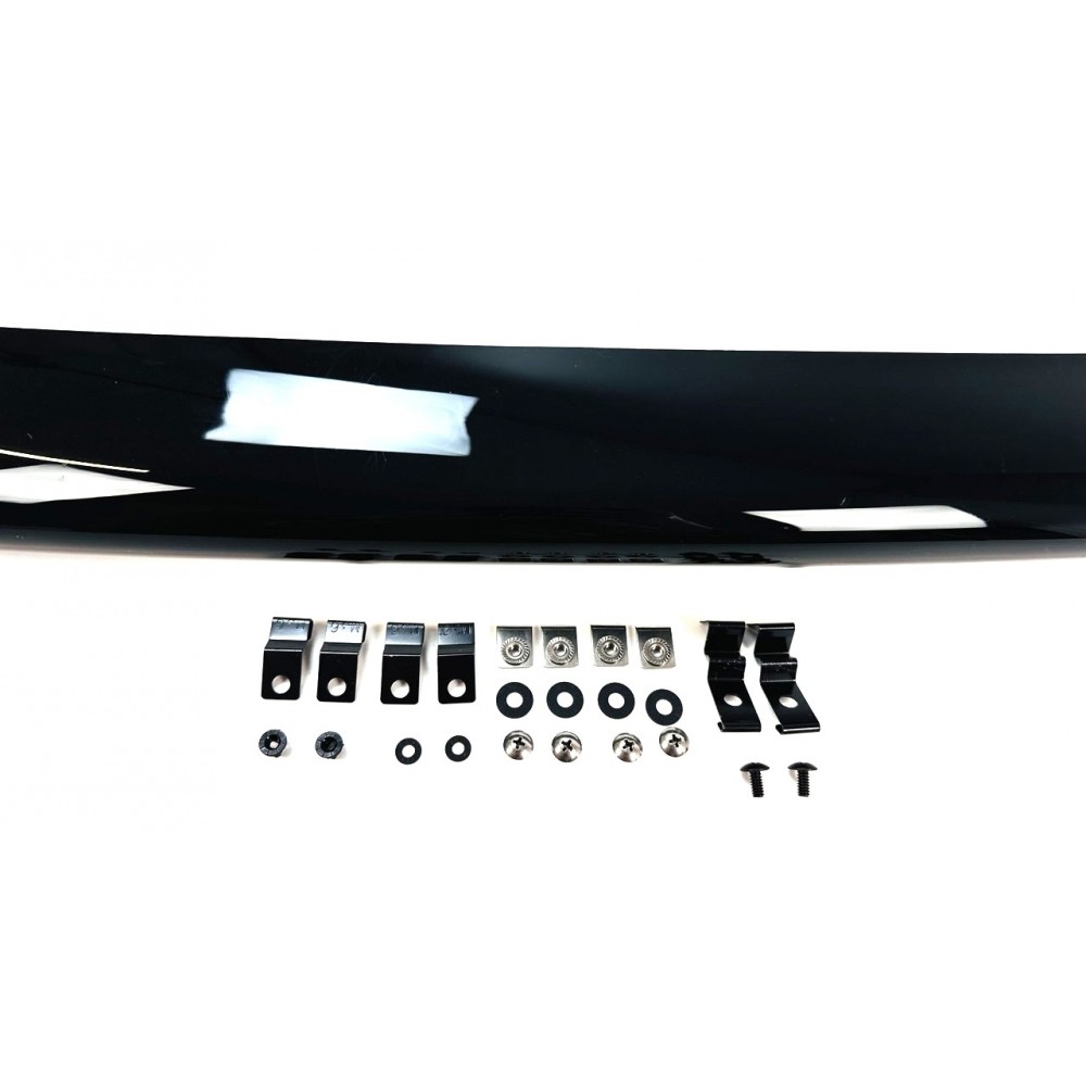 Дефлектор капота (мухобійка) для Mitsubishi Outlander 2009-2012 після рестайлінга коротка HIC